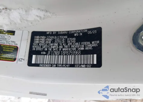 2023 Toyota Gr86 Premium from USA, damaged, VIN JF1ZNBF18P8759968